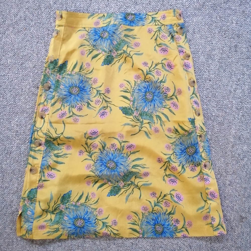 Madewell Side Button Skirt